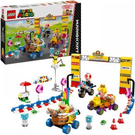 Lego Super Mario 72036 Mario Kart Set Baby Peach y Gran Premio Moto de Juguete