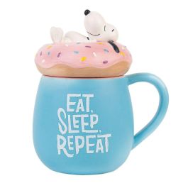 ERIK Taza 3D Snoopy Eat Sleep Repeat 500ml de dolomita con tapa para microondas Precio: 15.49999957. SKU: B1JXPES23R