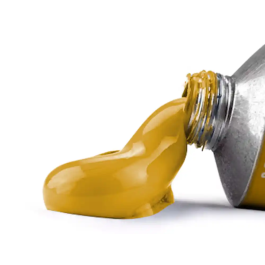Liderpapel Pintura al Óleo Tubo de Aluminio 20 ml Color Ocre Amarillo