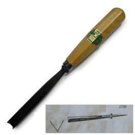 VIRMA 3739 Gubia Buril Recta de Perfil V 5mm para Tallado Preciso en Madera, Acero de Alta Calidad Precio: 41.94999941. SKU: B14H8NBV9H