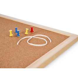 Tablero de Corcho Pincello 40x60 cm - Natural, Madera de Pino (12 Unidades) Tablero de Corcho Pincello 40x60 cm - Natural, Madera de Pino (12 Unidades)