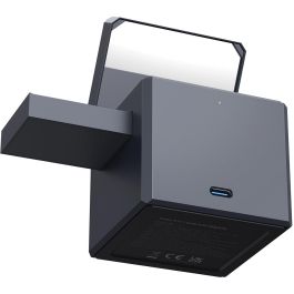 Anker Cube MagSafe 3-en-1 Y1811G11 – Cargador Inalámbrico Rápido Apple 15W iPhone/Watch/Auriculares 30W Gris