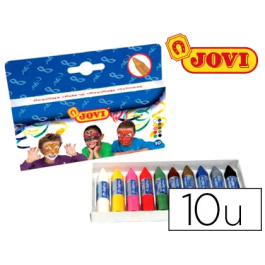 Jovi Estuche 10 Barras Maquillaje Color Profesional 5.6 gr Colores Surtidos Precio: 3.88999996. SKU: B15BDSN6P2