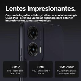 Motorola Moto G35 5G Smartphone 8GB RAM 256GB Almacenamiento Pantalla 6.72" 50MP Cámara Dual Color Greystone