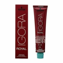 Schwarzkopf IGORA ROYAL Tinte Permanente en Crema #7-4 - Coloración Profesional con Tecnología HD para Cobertura de Canas 60 ml Precio: 7.79000057. SKU: SBL-1506