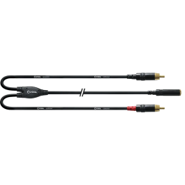 Cordial Cable Y Minijack Hembra Stereo/2 Rca 30 Cm Precio: 11.49999972. SKU: B189TTFXN7