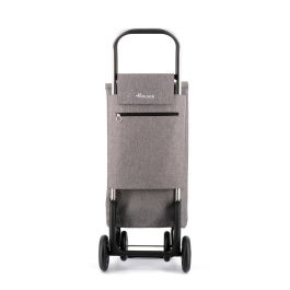 Rolser Carro de la compra sbelta tweed 4.2 Gris 44L Aluminio Plegable Soporte Delantero Carga 50kg