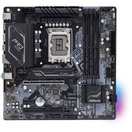 ASRock H670M PRO RS (1700) (D) Placa Base Intel LGA 1700 DDR4 Micro ATX compatible Core i3/i5/i7/i9/Celeron/Pentium
