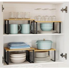 Inde Set-2 Estantes Cocina Confortime 32 x 19.8 x 15.8 cm y 32 x 18 cm (6 Unidades)