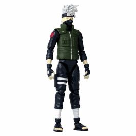 Figura Anime Heroes - Bandai - Naruto Shippuden - Kakashi Hatake (Cuarta Gran Guerra Ninja) - 17 cm