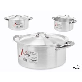 Kinvara Cacerola Aluminio 22 cm 4 L Plata Apto Gas Horno Lavavajillas (Set de 10) Precio: 84.89000025. SKU: B12HD75BEV