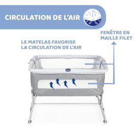 Chicco Cuna Colecho Next2Me Sand para Bebé Recién Nacido | Cuna Ajustable y Segura para Dormir Cerca de los Padres por la Noche Chicco Cuna Colecho Next2Me Sand para Bebé Recién Nacido | Cuna Ajustable y Segura para Dormir Cerca de los Padres por la Noche