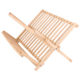 Cook Concept Escurreplatos Bambú Plegable 33x40,3 cm
