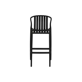 Mesa Bar Terraza Y Jardin DKD Home Decor Negro 60 x 102 x 60 cm Set de 3 Mesa Bar Terraza Y Jardin DKD Home Decor Negro 60 x 102 x 60 cm Set de 3