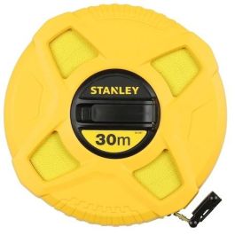 Stanley 0-34-297 Flexómetro Cinta Métrica Fibra de Vidrio 30 Metros x 12,5 mm de Ancho Precisión Clase II Amarillo Precio: 14.49999991. SKU: S7914376