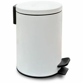 Today TOD3574641271220 Papelera de baño UTILITY de 3 Litros, Polipropileno Blanco suave, 17 cm Diámetro x 25 cm Alto
