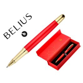 Boligrafo Belius Passion Dor Aluminio Textura Cepillada Color Rojo Y Dorado Tinta Azul Caja De Diseño Precio: 11.49999972. SKU: B1E86ZVLB5