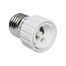 Adaptador de Casquillo E27 a GU10 para Instalaciones de 12V o Inferiores en Polipropileno Blanco Precio: 2.6899994. SKU: B1BRNQ34M5