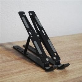 Elbe ACP-102 Soporte de Aluminio para Portátiles y Tablets con 6 Configuraciones de Ángulo Elbe ACP-102 Soporte de Aluminio para Portátiles y Tablets con 6 Configuraciones de Ángulo