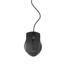 GEMBIRD MUS-4B-02 Ratón Óptico USB para Mano Derecha, 1200 DPI, Negro Precio: 6.89999959. SKU: B14F6XVENC