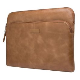 dbramante1928 Skagen Pro+ Funda Ordenador Portátil para MacBook Pro 14" / PC hasta 14" de Piel Color Tan