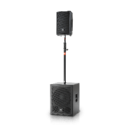 JBLPRO Subwoofer Activo de 15 Pulgadas IRX115S, 1300W, Respuesta 35-147 Hz, SPL 128 dB para P.A. Portátil