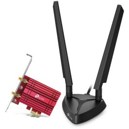 TP-Link Archer TXE75E Tarjeta de Red Inalámbrica PCIe Wi-Fi 6E AXE5400 5400Mbps Tribanda (2.4/5/6GHz) Bluetooth 5.2 Precio: 61.58999946. SKU: S5613985