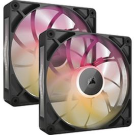 Corsair CO-9051036-WW Refrigeración PC Kit Doble Ventilador iCUE LINK RX140 RGB Max
