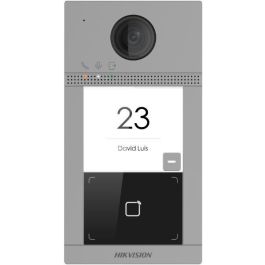 Hikvision Videoportero IP WiFi Panel Exterior 1 Botón, Cámara 2MP HD, Lector Tarjetas Mifare, IP65/IK08, PoE/12VDC para Villa Precio: 227.31786. SKU: B1GN7DS2SH