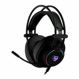 Deep Gaming Auriculares con Micrófono Deeplighting, Diseño Ergonómico, Compatible PC/PS4/XBOX One, Negro Deep Gaming Auriculares con Micrófono Deeplighting, Diseño Ergonómico, Compatible PC/PS4/XBOX One, Negro
