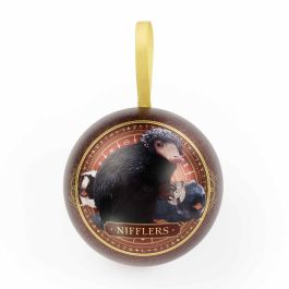 THE CARAT SHOP Colgante Niffler y Bola de Navidad Animales Fantásticos - Adorno Metálico Decoración Árbol