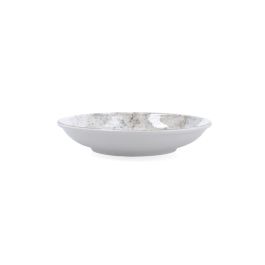 Bidasoa Polaris Hydrozero Plato Hondo de Porcelana, Beige, 20 cm, Profesional, Alta Resistencia, Brillo Excepcional (6 Unidades)