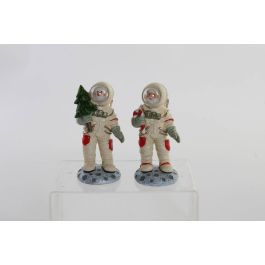 DKD Home Decor Figura de Navidad Tradicional de Resina, 17 cm de Alto, 8.5 cm de Largo y 9 cm de Ancho, Pack de 2 Unidades Precio: 7.14384. SKU: B13FNT7QQ5