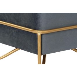 Banqueta DKD Home Decor 8424001850921 Azul Multicolor Dorado Espuma Metal Madera MDF 42 x 42 x 38 cm Banqueta DKD Home Decor 8424001850921 Azul Multicolor Dorado Espuma Metal Madera MDF 42 x 42 x 38 cm