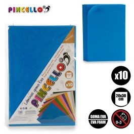 Juego 10 Laminas Goma Eva Azul Mar 20X30 Pincello (24 Unidades) Juego 10 Laminas Goma Eva Azul Mar 20X30 Pincello (24 Unidades)