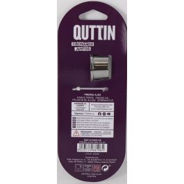 Quttin Prensa de Ajos en Aleación de Zinc, 22.3 cm x 8.4 cm x 3.4 cm (12 Unidades)