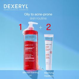 Dexeryl DEXECLEAR Aquafluido Matificante SPF50+ 40 ml para Pieles Grasas y con Tendencia Acneica