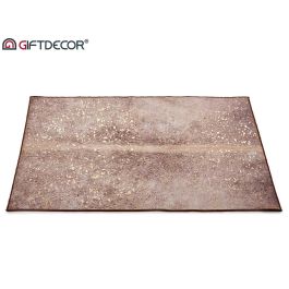 Giftdecor Alfombra Marrón 100x150 cm con Manchas Doradas (9 Unidades) Giftdecor Alfombra Marrón 100x150 cm con Manchas Doradas (9 Unidades)