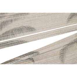 DKD Home Decor Cuadro Colonial de Algodón y Abeto con Palmeras, Verde y Beige, 120 x 2.5 x 70 cm (2 Unidades)