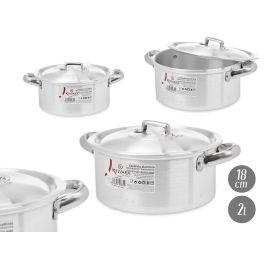 Cacerola de Aluminio Kinvara 18 cm 2L - Apta para Gas, Horno y Lavavajillas (10 Unidades) Precio: 62.50000053. SKU: B15L2DPABL