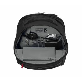Wenger XE Professional Mochila para Portátil de 15.6 Pulgadas con Bolsillo para Tablet, Negro