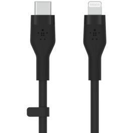 Belkin Cable Flex Lightning a USB-C, Certificado Apple, 2m, Negro Precio: 48.50000045. SKU: B1F94EED27