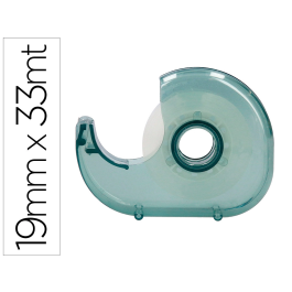 Liderpapel Miniportarrollo Ecouse Plástico Reciclado para Cinta 33 mt x 19 mm Precio: 1.5900005. SKU: B1AFWZBPPP