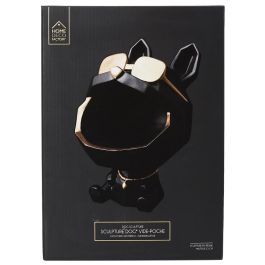 Home Deco Factory Vaciabolsillos Perro Gafas Galerie Escultura para Llaves Monedas 17x17x23 cm