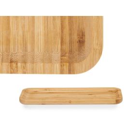 Tabla de Bambú Rectangular para Aperitivos 29.5x11.5 cm Kinvara - Marrón (12 Unidades) Tabla de Bambú Rectangular para Aperitivos 29.5x11.5 cm Kinvara - Marrón (12 Unidades)