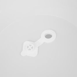 Thermobaby Kit de Bañera Vasco 2 en 1 para Bebés, con Soporte Elevado, Bañera y Manguera de Desagüe - Lirio de los Valles Blanco