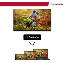 THOMSON 43QG4S14 - Televisor QLED 43 (109 cm) - 4K 3840x2160 - HDR 10 - Google TV - 2xHDMI 2.1 + 2xHDMI 2.0