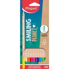 Lapices De Colores Maped Smiling Planet Fsc Estuche De 12 (Set de 12) Precio: 32.49999984. SKU: B1AYHVP5XM
