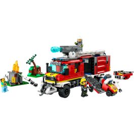 Lego 60374 Set de Construcción de Juguete City: Camión de Intervención de Bomberos con Drones Modernos y Figuras