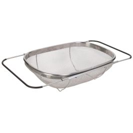 Cook Concept Escurridor con Asas Extensibles de Acero, Adaptable a Fregaderos, 34.5x24.5x11 cm Precio: 11.49999972. SKU: B1DEJLY6VJ